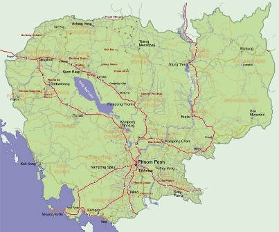 map of cambodia vietnam and laos. map of cambodia vietnam